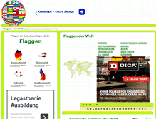 Tablet Screenshot of flaggenderwelt.com